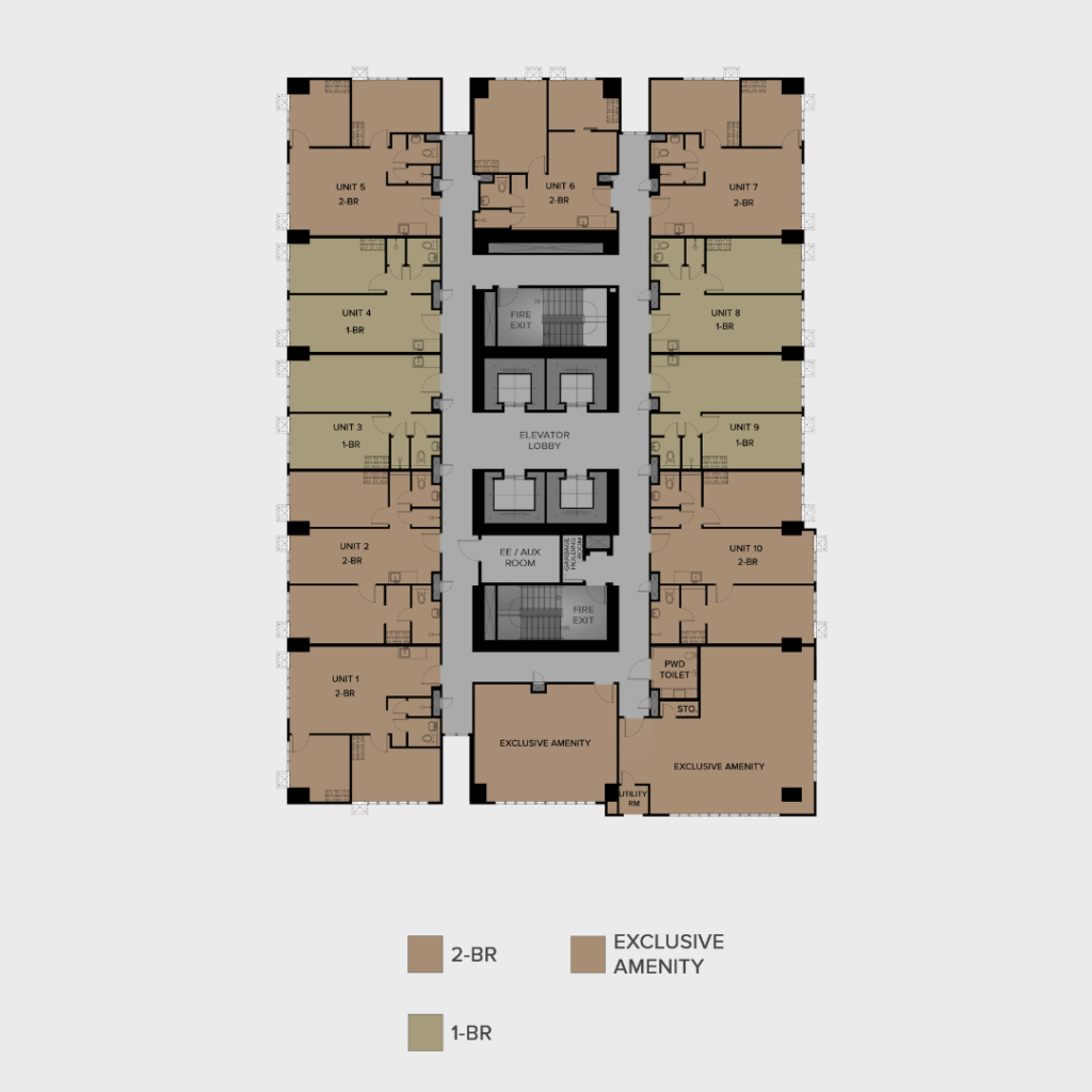 The Heights Katipunan Unit Types and Sizes